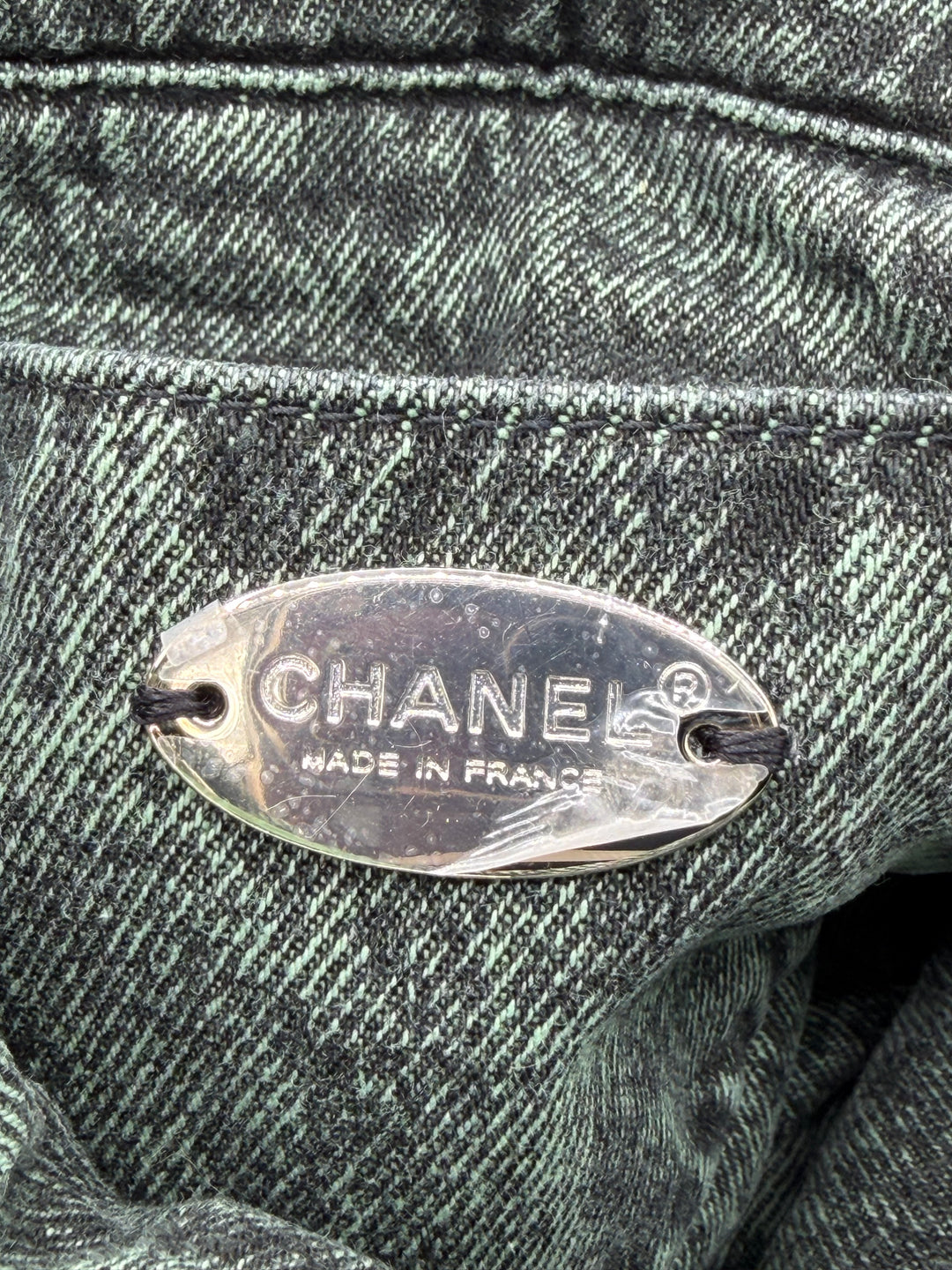 Chanel zaino in denim