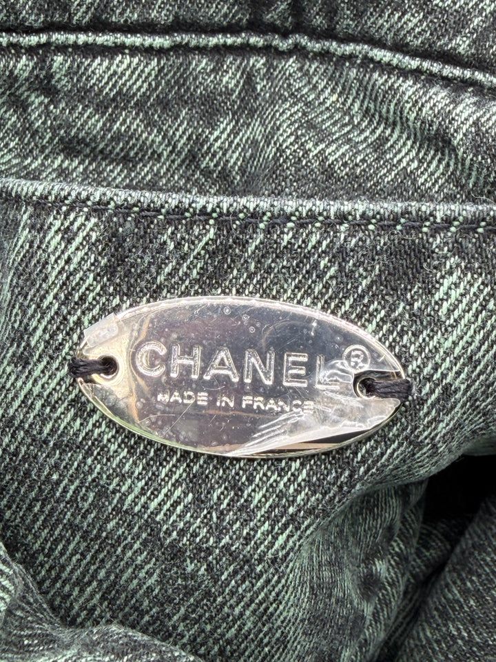 Chanel zaino in denim