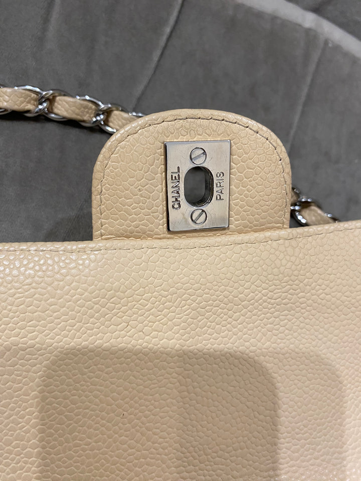 Chanel East West single flap