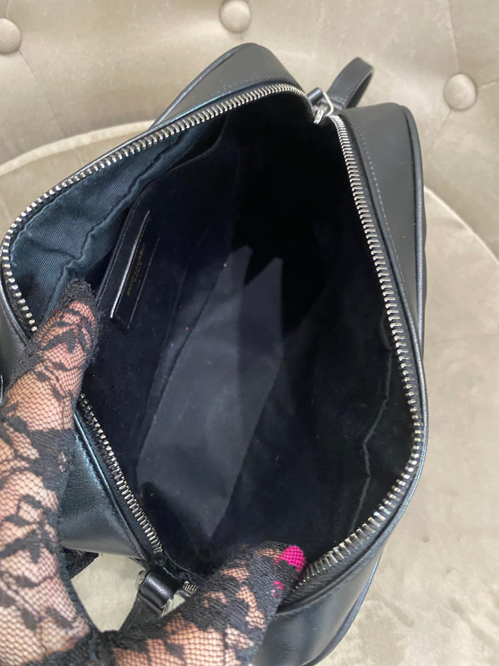Saint Laurent camera bag Lou in pelle trapunta