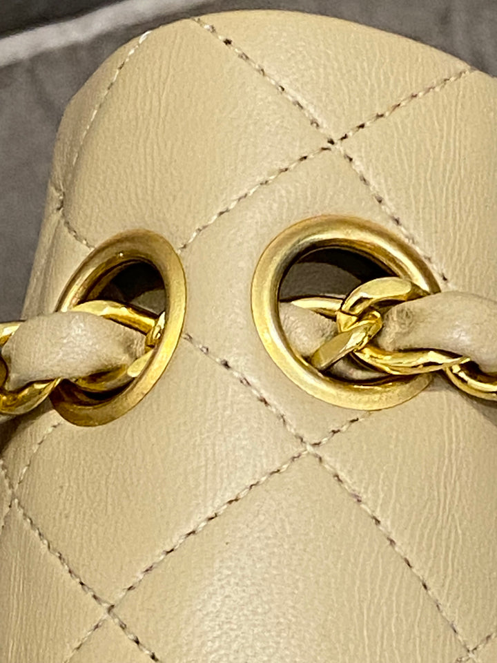 Chanel small beige vintage