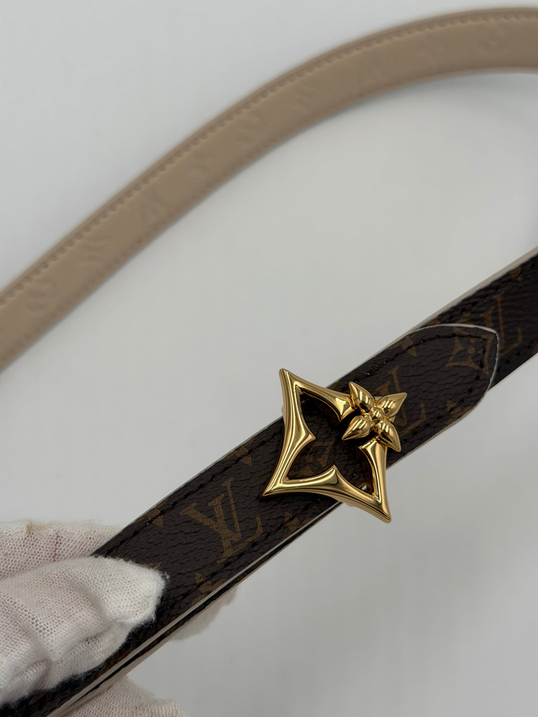 Cintura Louis Vuitton reversibile