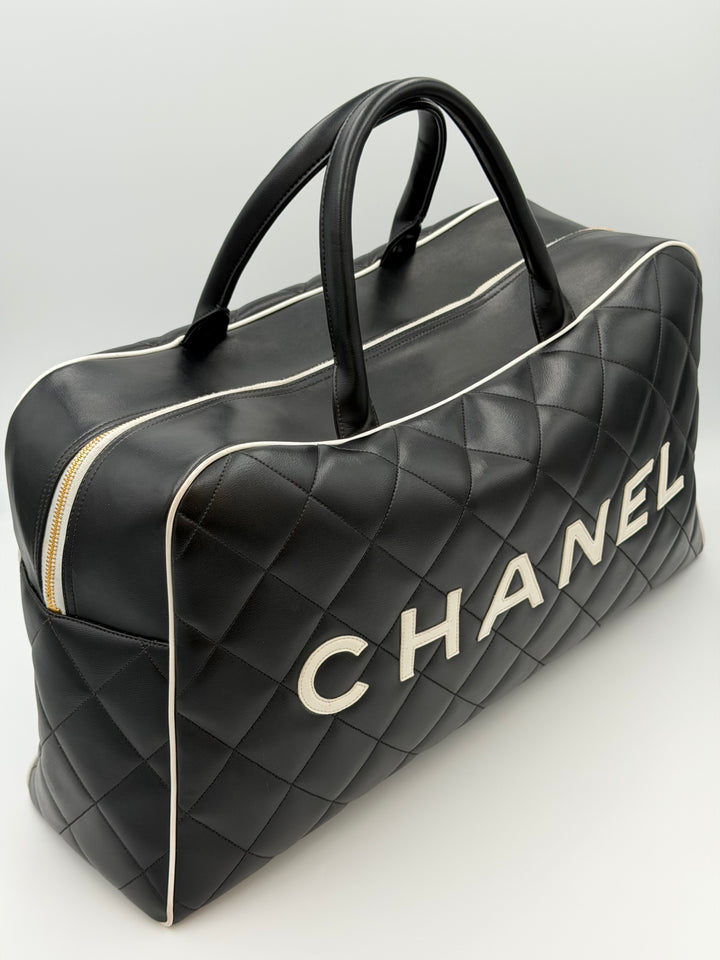 Chanel Bowling Travel Bag