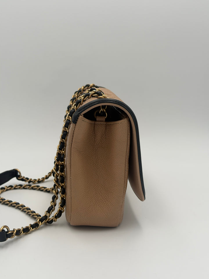 Chanel CC Filigree Flap Small