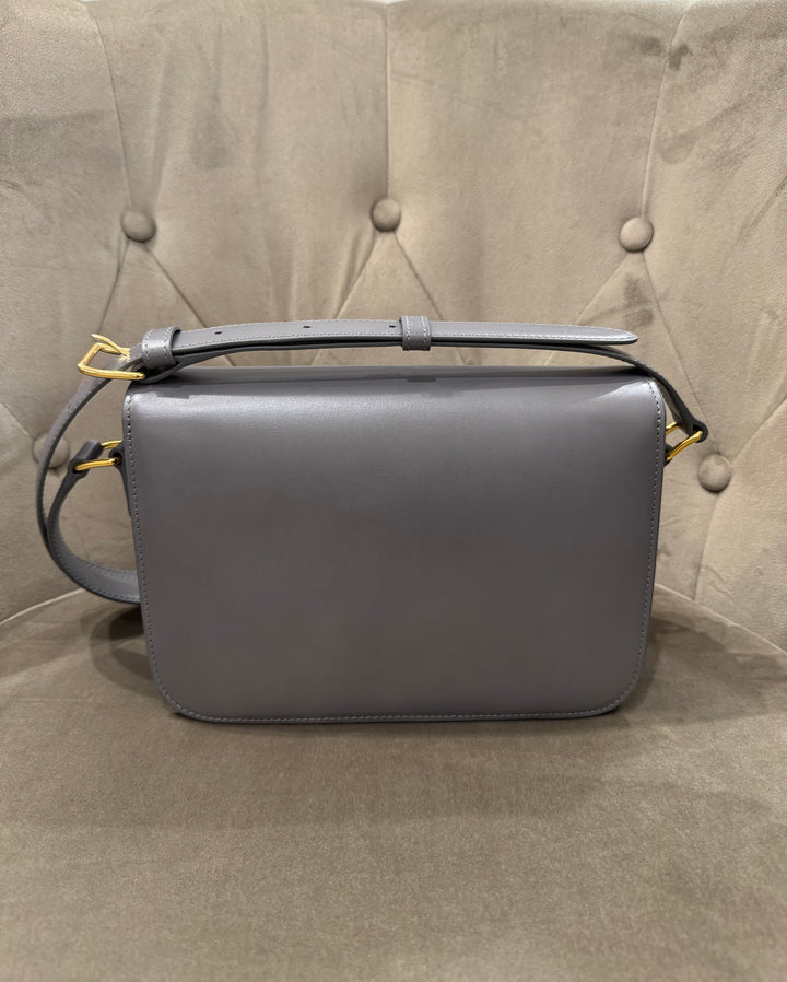 Borsa Celine Triomphe colore grigio antracite