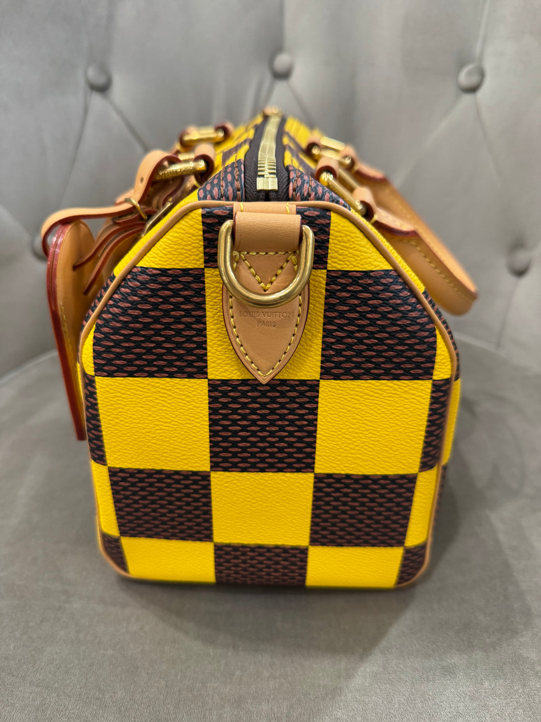 Louis Vuitton Speedy Bandoulière 25 in tela Damier Pop