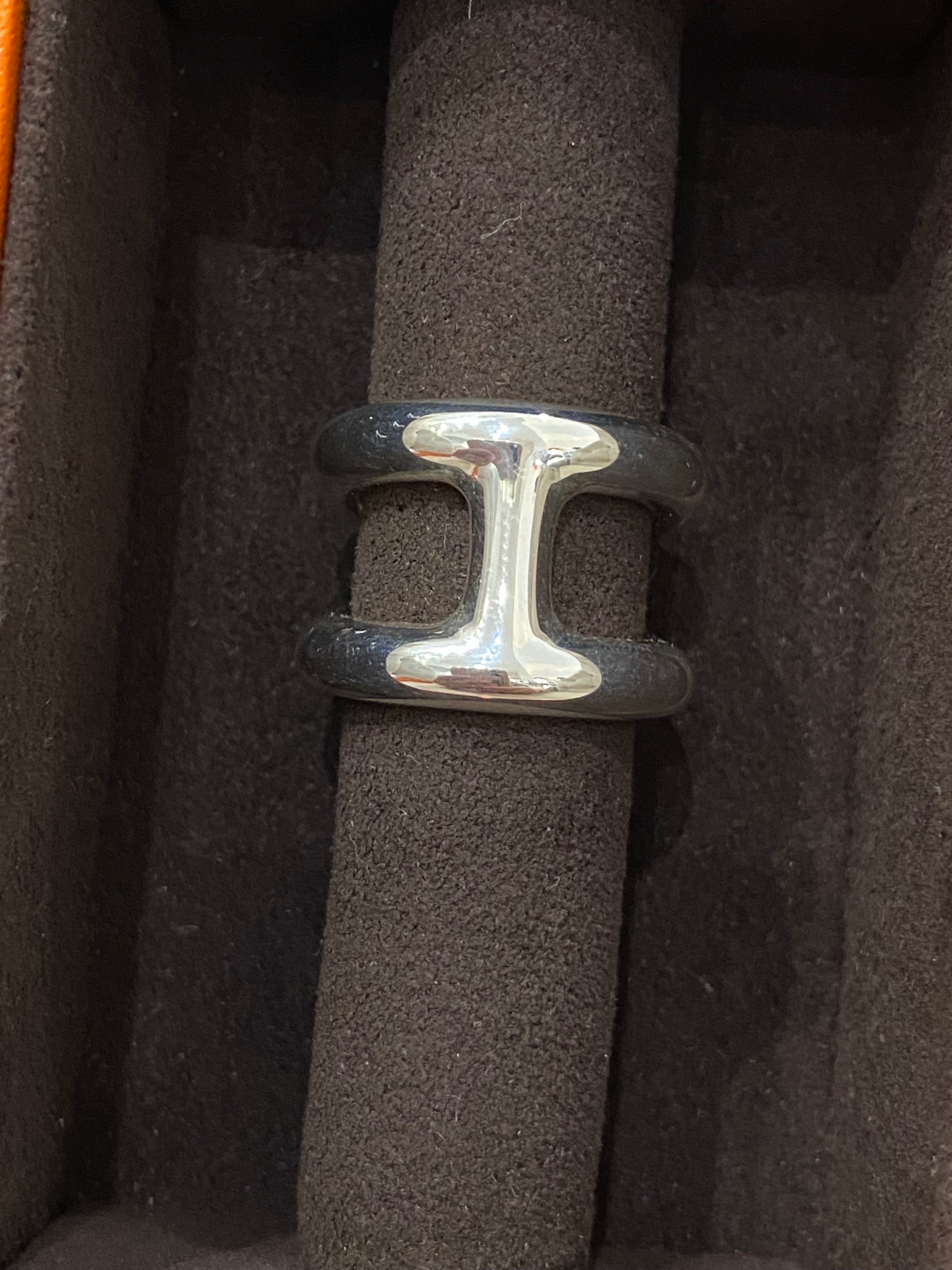 Anello Hermes Osmose, modello grande – Luxury Vintage Brescia