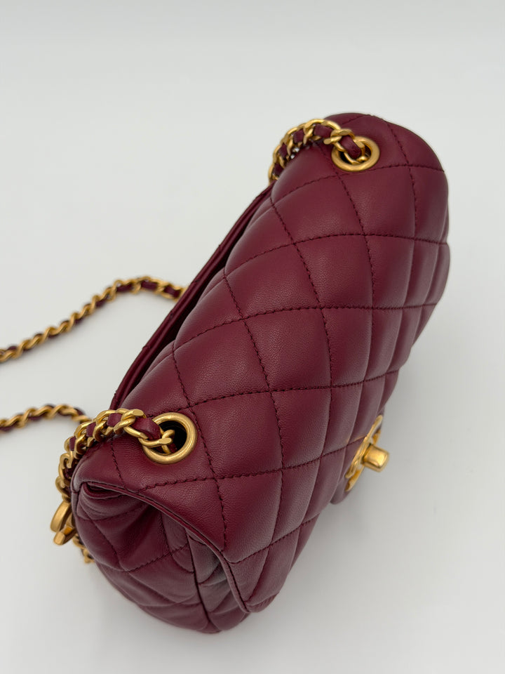 Chanel Mini Coco Hearts Square Flap
