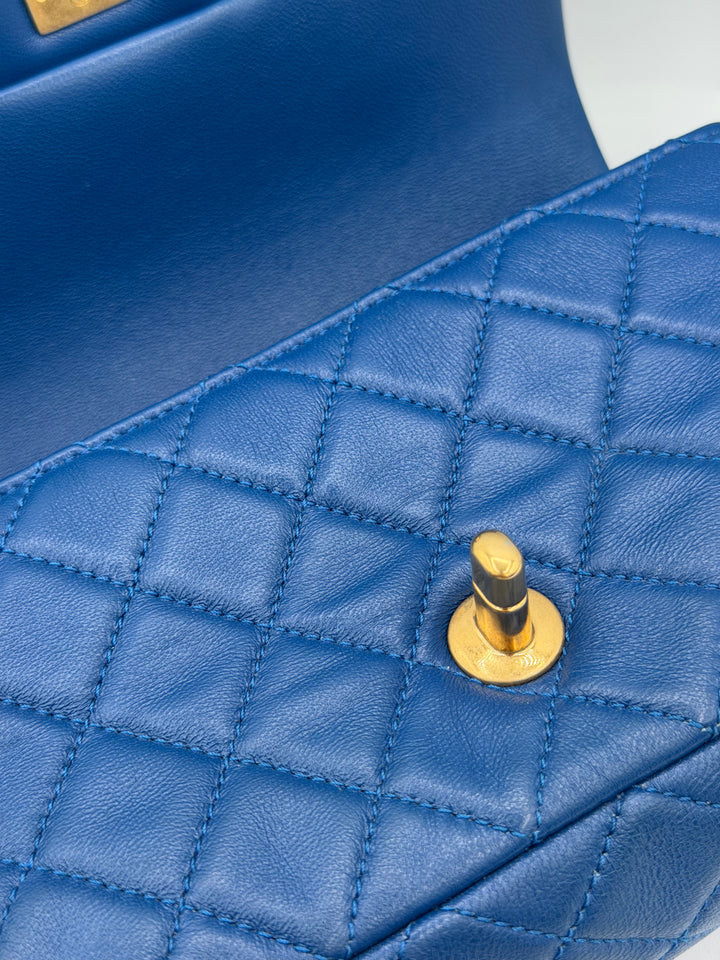 Chanel Mini Rectangular Classic Flap Pearl Crush