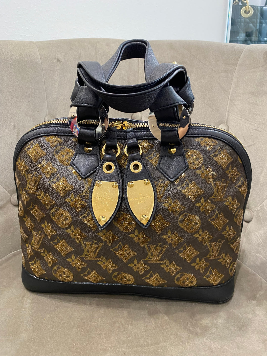 Louis Vuitton ALMA ECLIPSE edizione limitata Nero