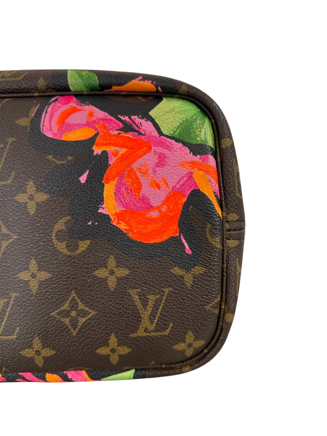 Louis Vuitton Neverfull MM Monogram Roses