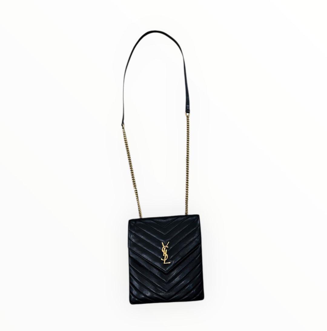 YSL Tracolla Double Flap