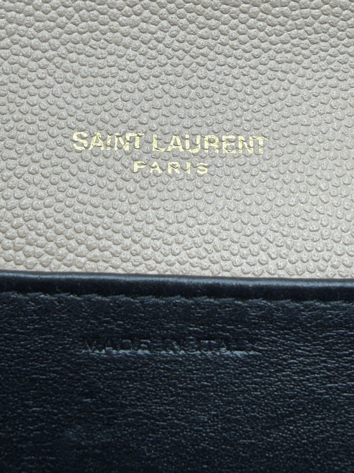 Saint Laurent Uptown Pochette con catena