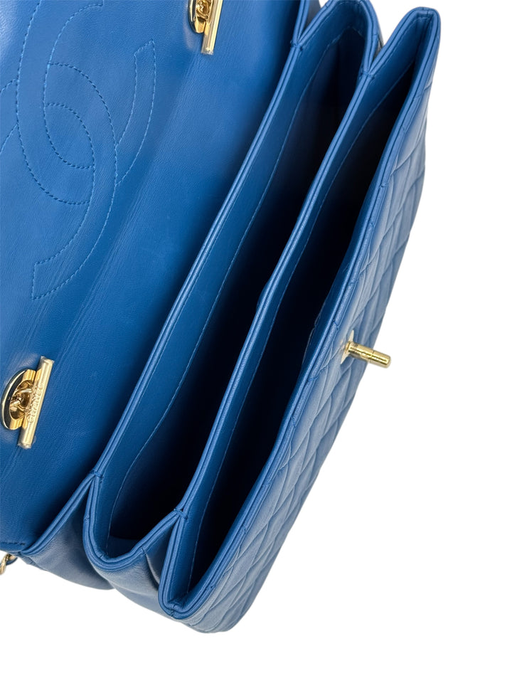 Chanel Trendy CC Top Handle Blu