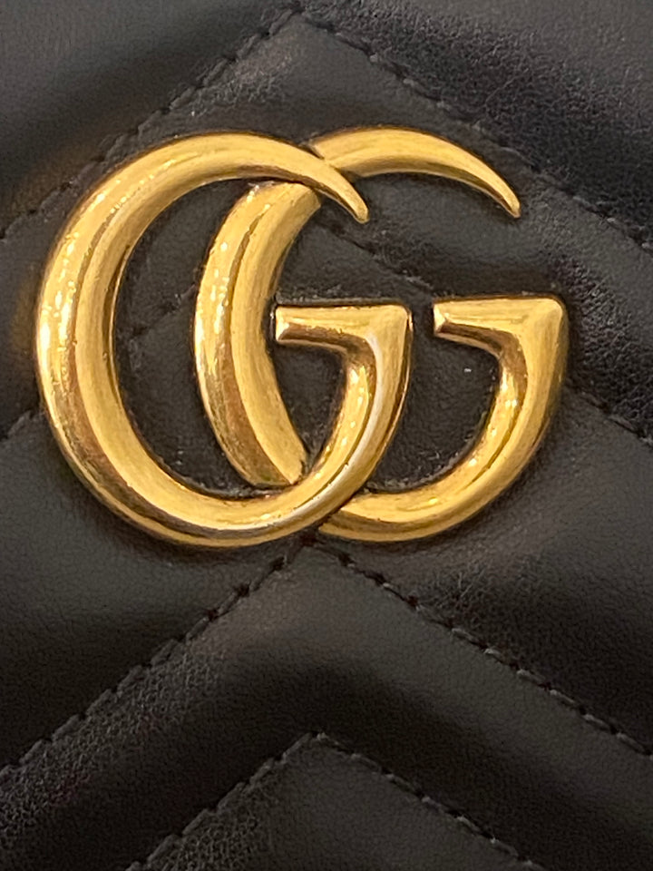 Borsa Gucci GG marmont mezzaluna