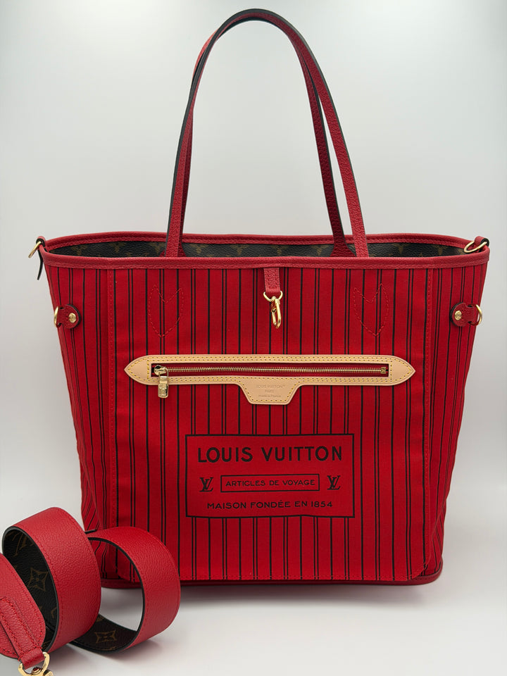 Louis Vuitton Neverfull Bandoulière Inside Out MM