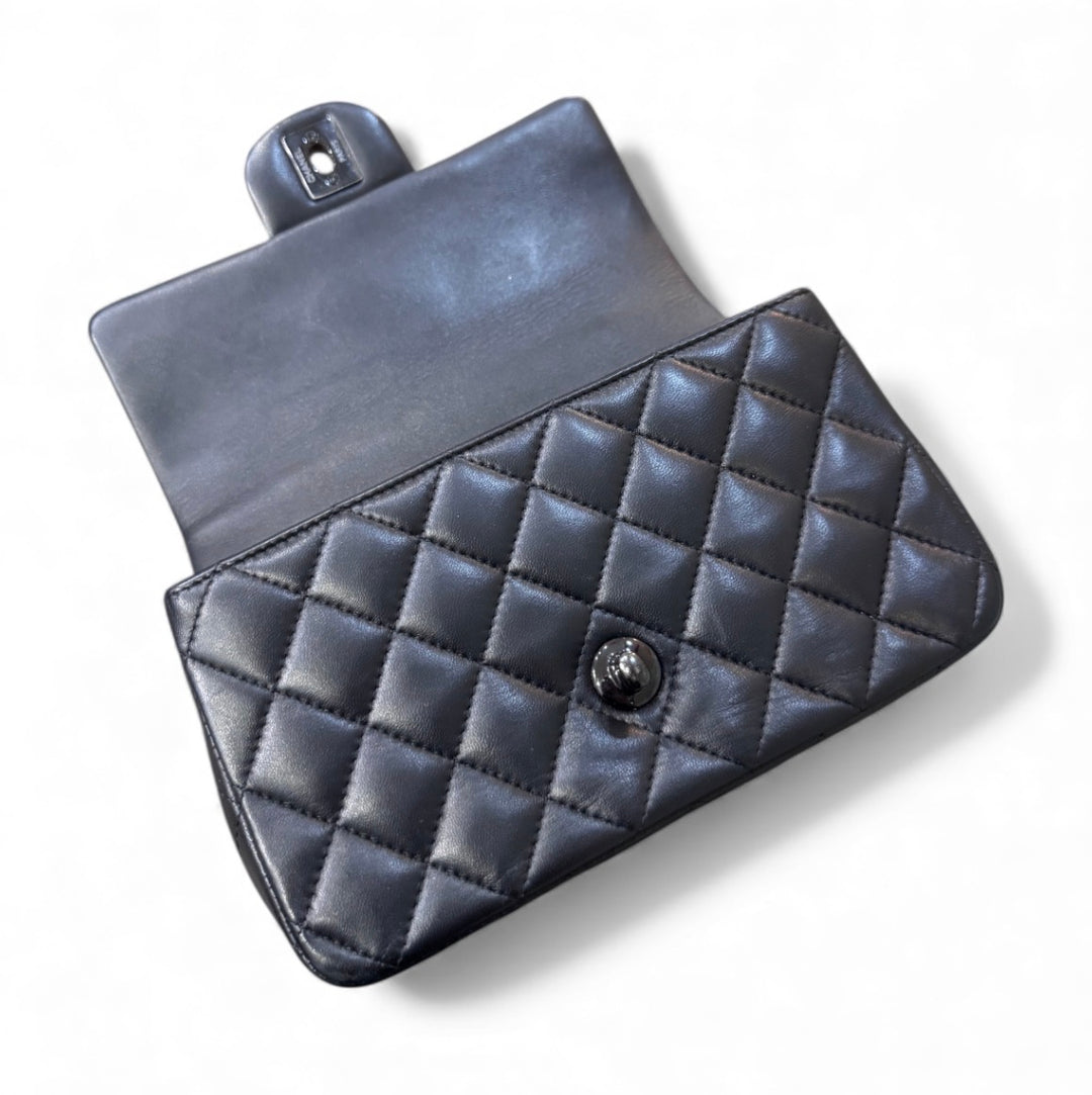 Chanel Mini Rectangular Top Handle Flap