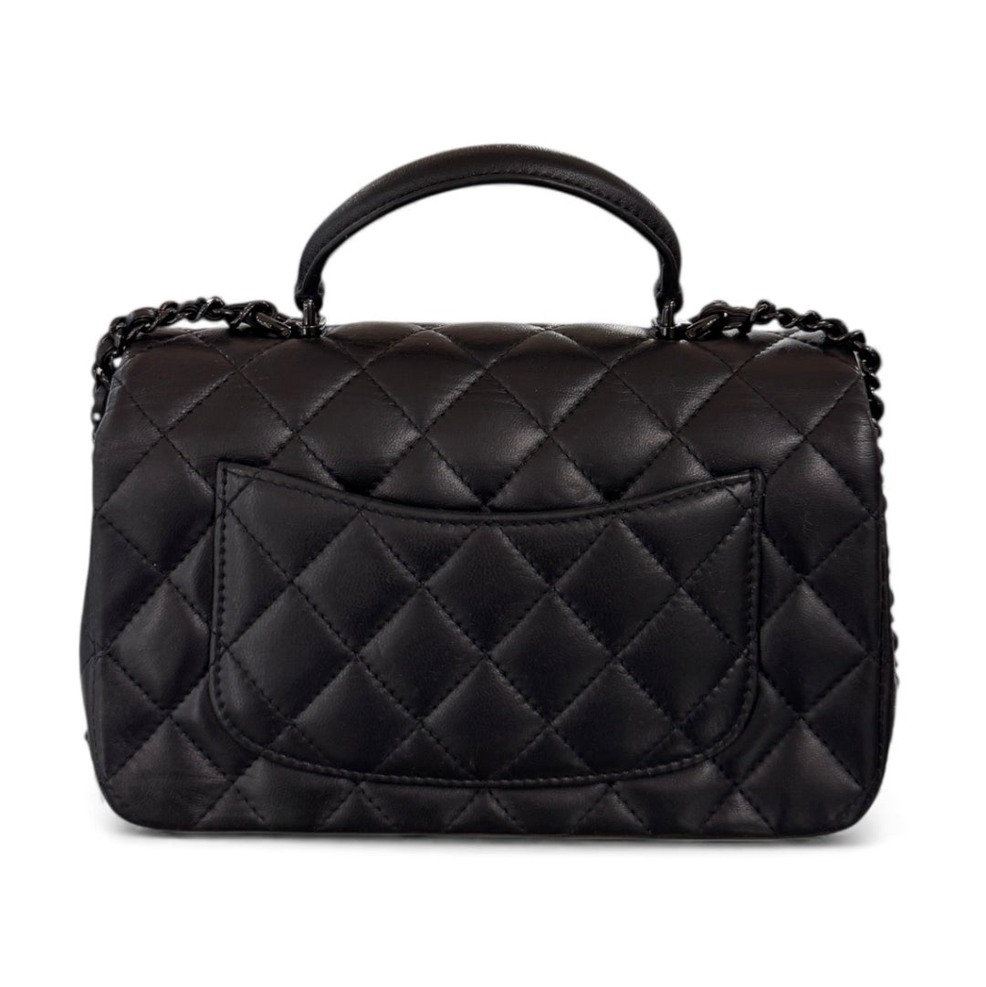 Chanel Mini Rectangular Top Handle Flap