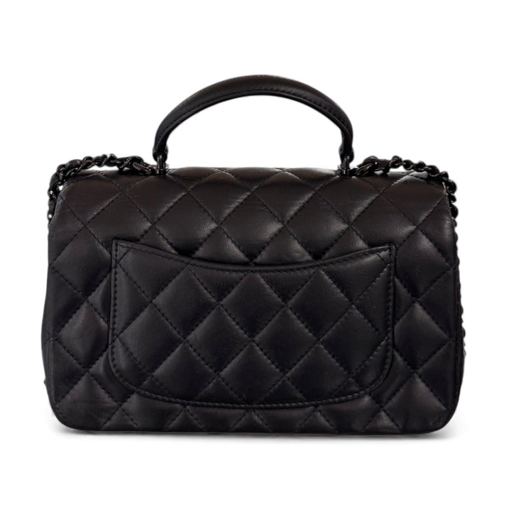 Chanel Mini Rectangular Top Handle Flap