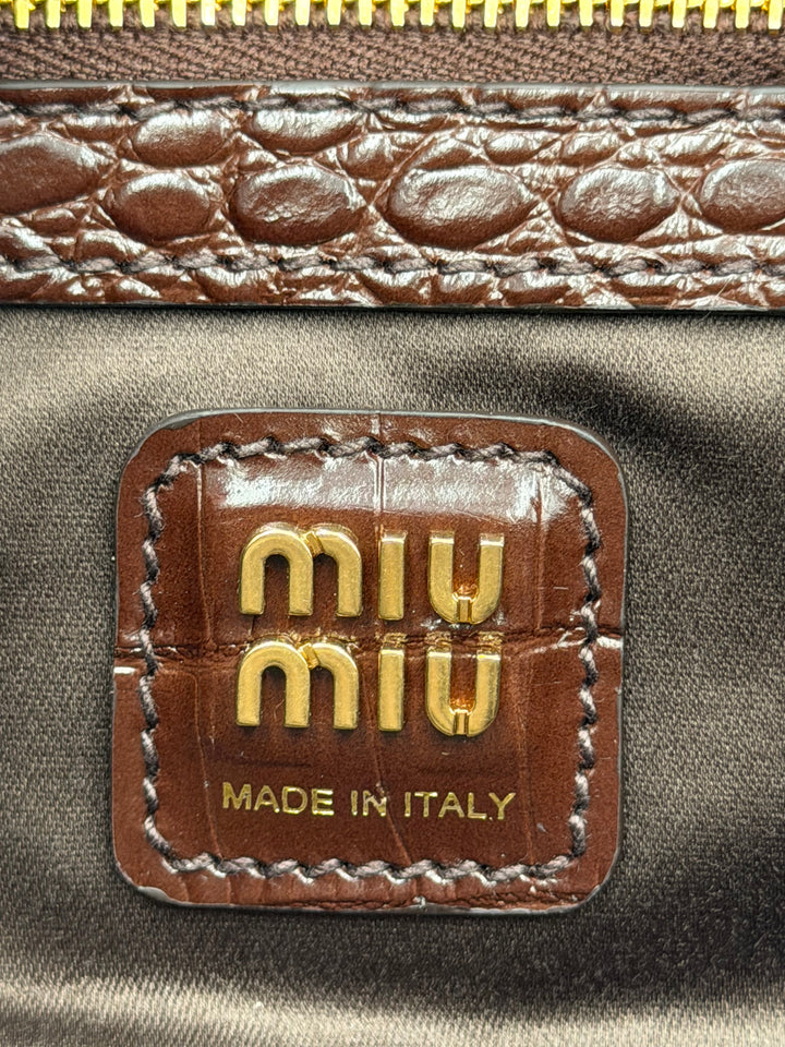 Miu Miu Beau Bauletto Effetto Cocco