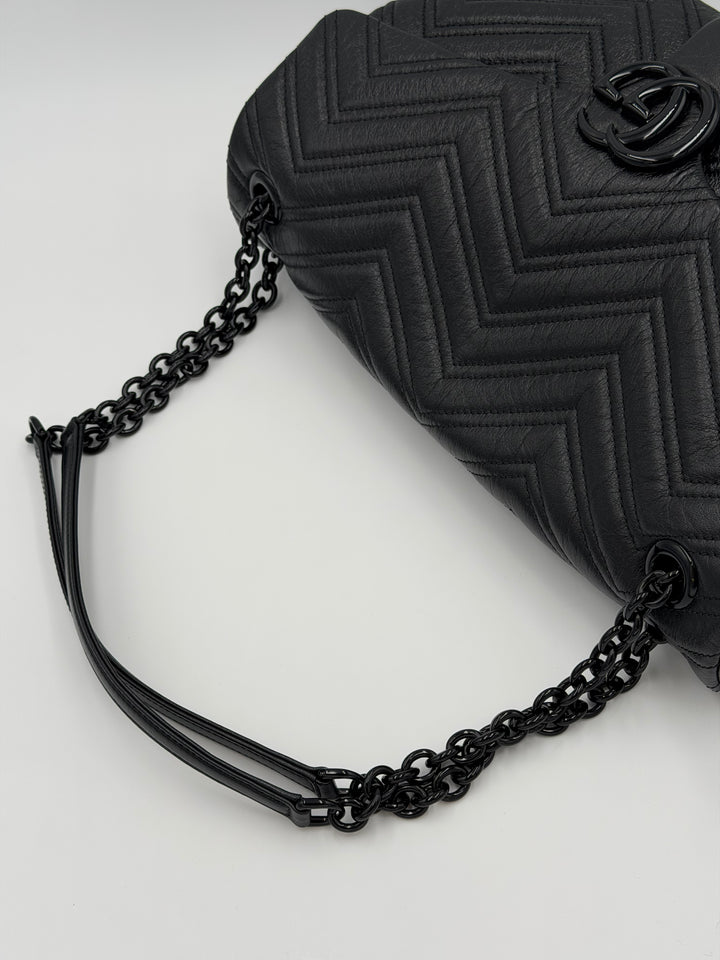 Borsa a spalla GG Marmont misura grande