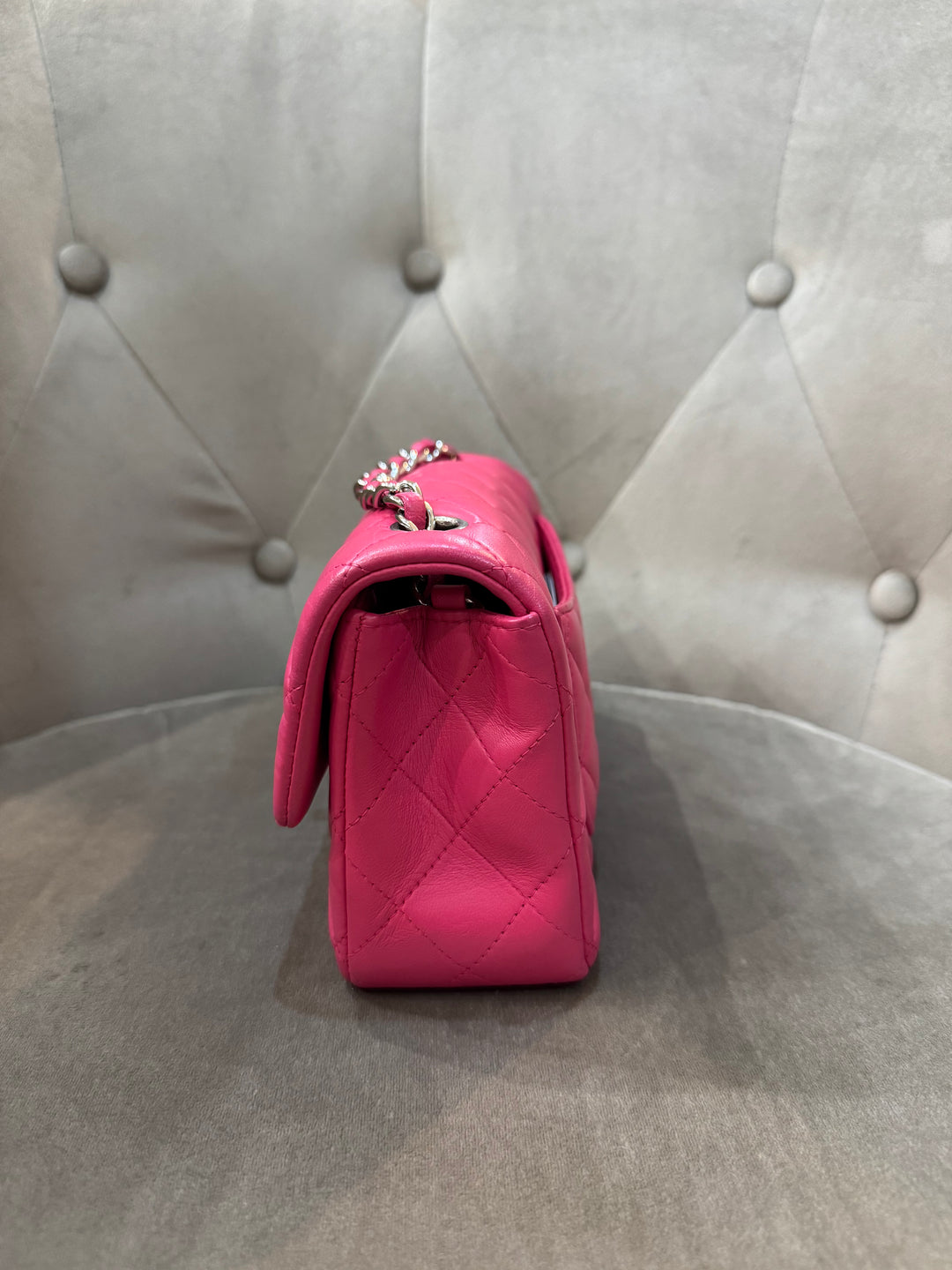 Chanel mini Rectangolare fucsia