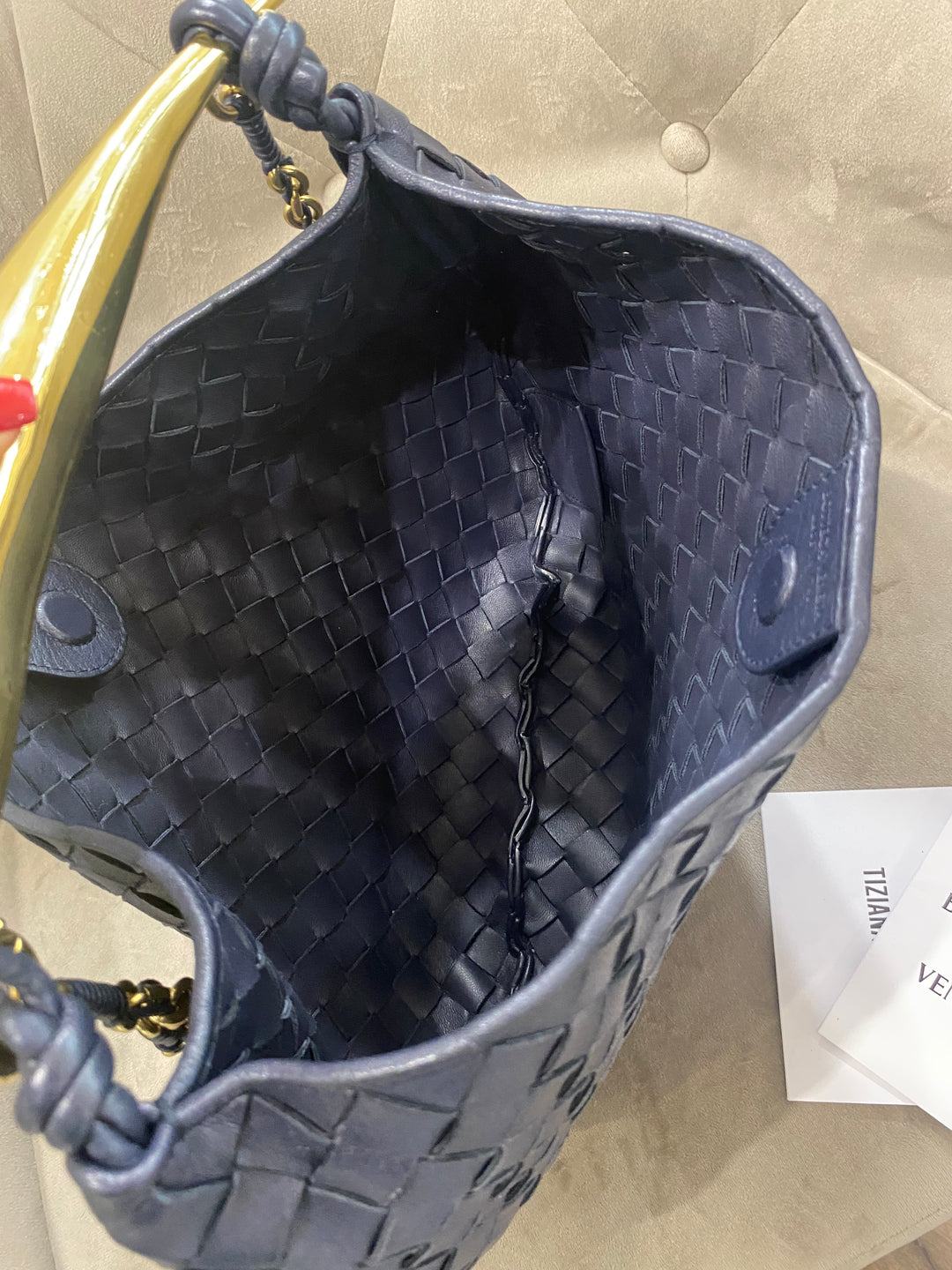 Bottega Veneta Sardine con catena