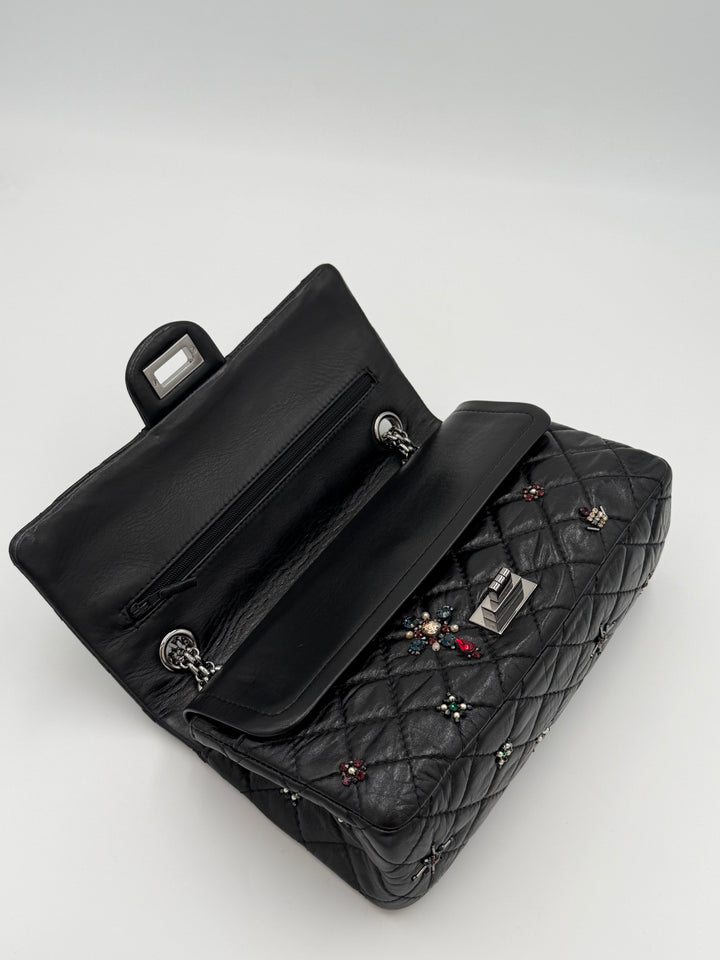 Chanel Paris-Londres Reissue 225 Double Flap