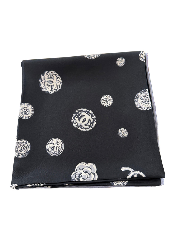Foulard Chanel camelia