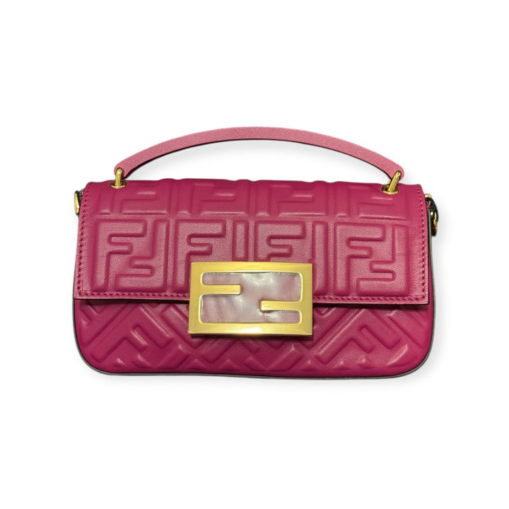 Fendi Phone Baguette in pelle
