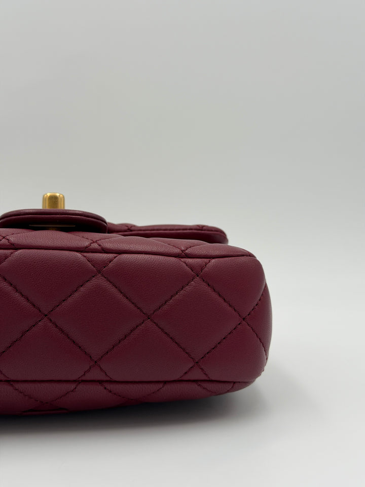 Chanel Mini Coco Hearts Square Flap
