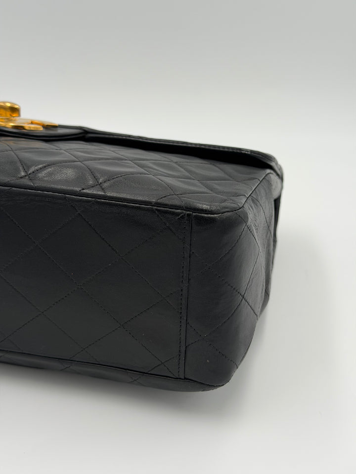 Chanel Maxi Jumbo Big Logo Vintage