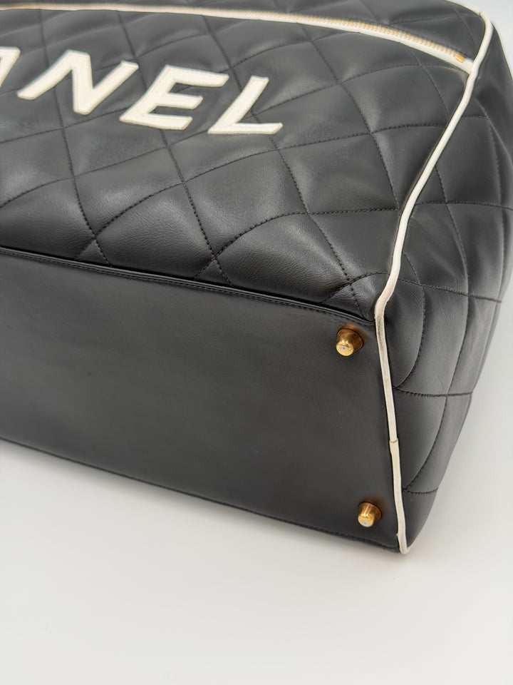 Chanel Bowling Travel Bag