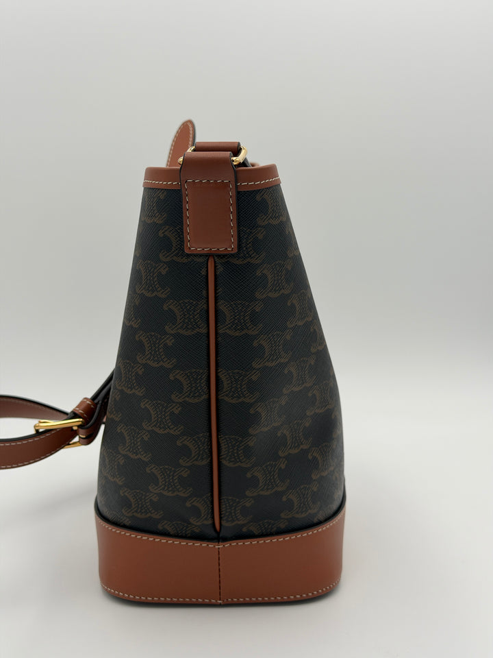Celine Small Bucket Triomphe