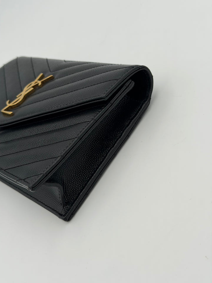 Saint Laurent Cassandre Chain Wallet (WOC)