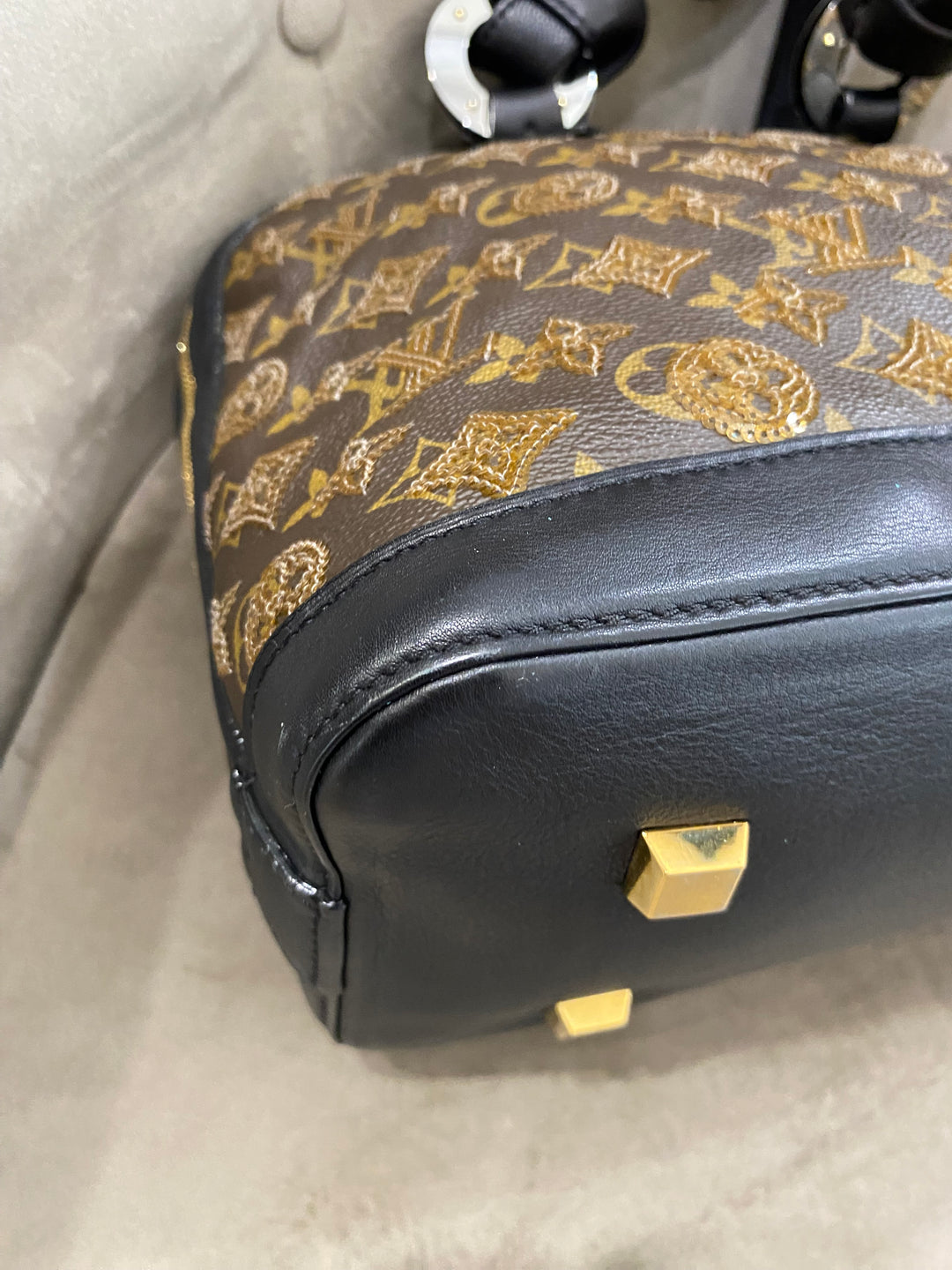 Louis Vuitton ALMA ECLIPSE edizione limitata Nero