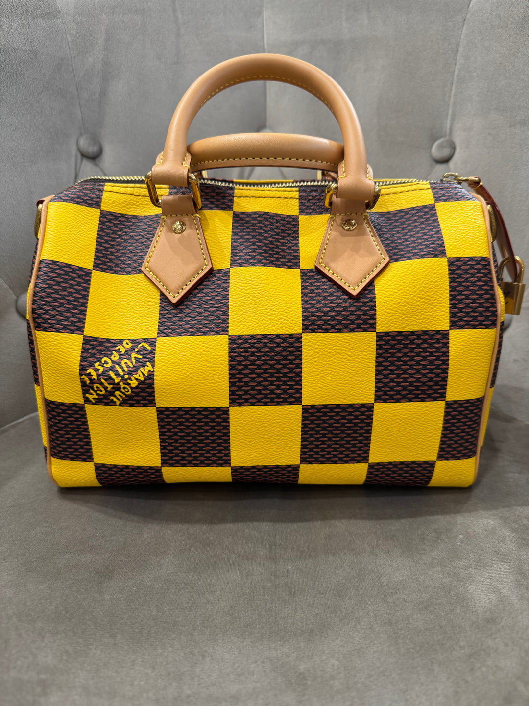 Louis Vuitton Speedy Bandoulière 25 in tela Damier Pop