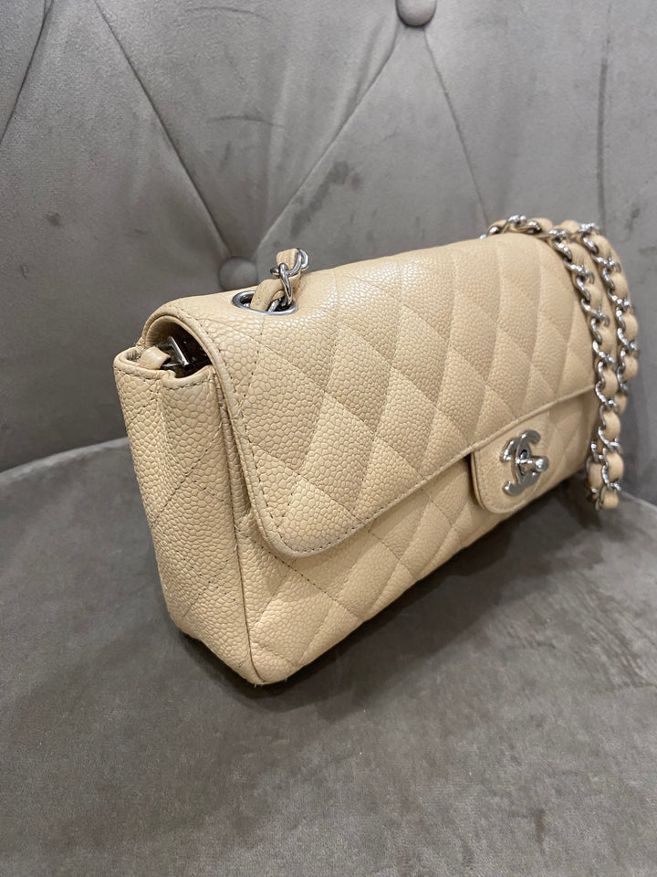 Chanel East West single flap