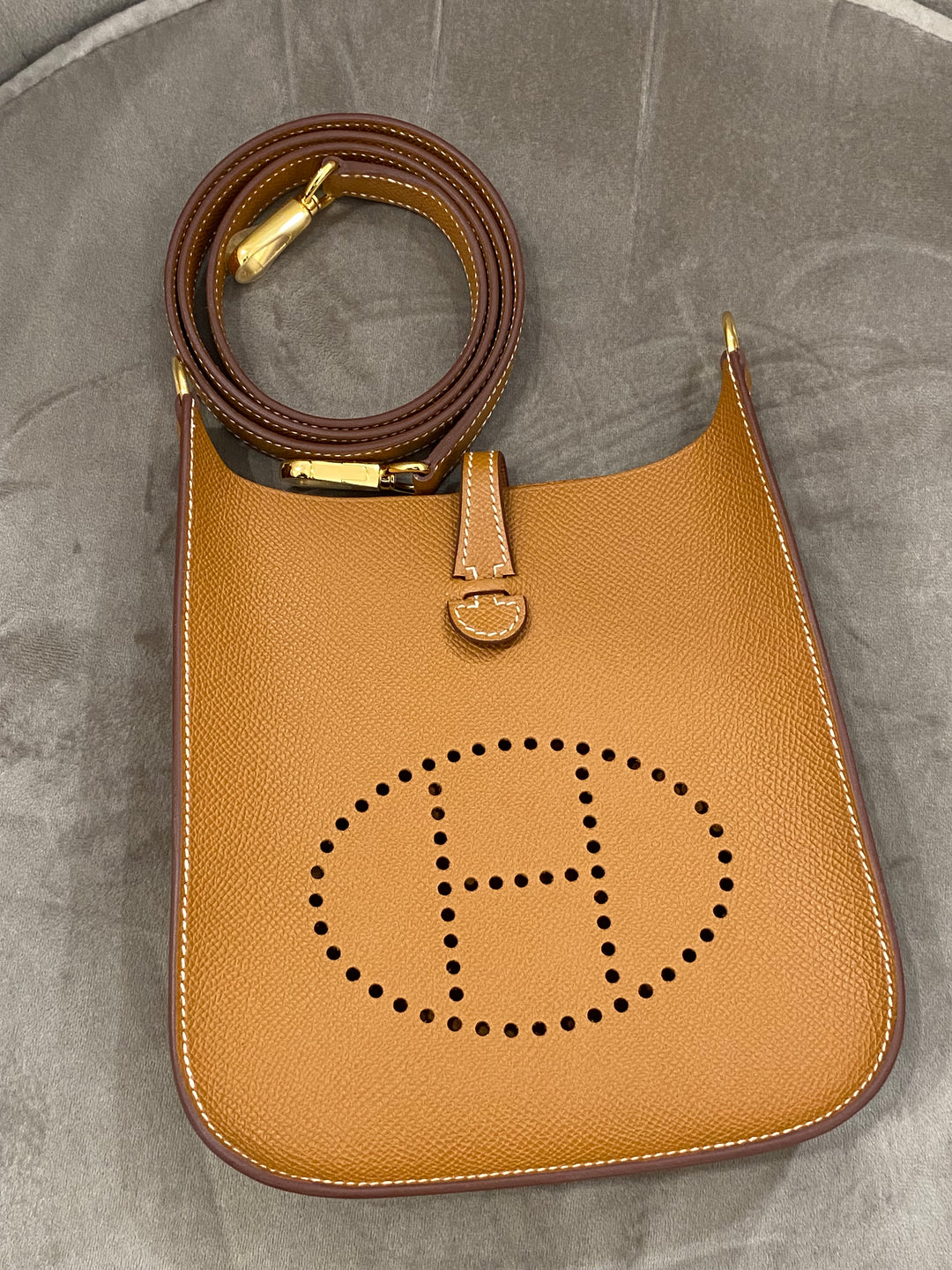 Hermès - Sac Evelyne 16 sellier