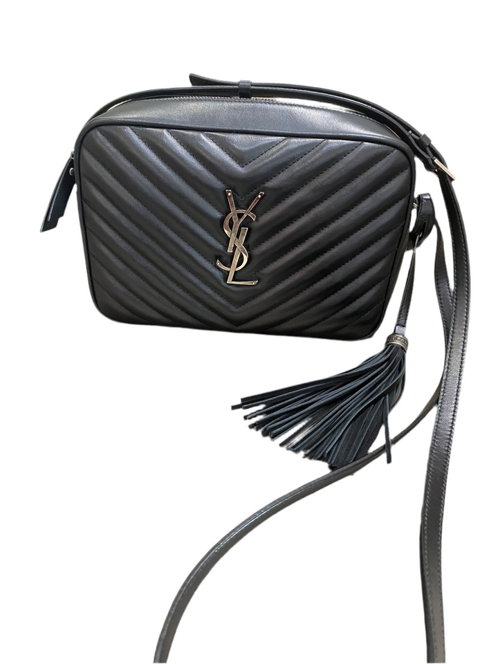 Saint Laurent camera bag Lou in pelle trapunta