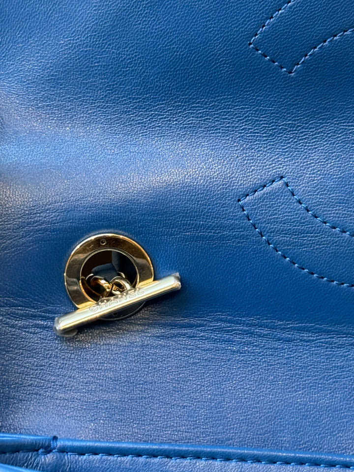 Chanel Trendy CC Top Handle Blu