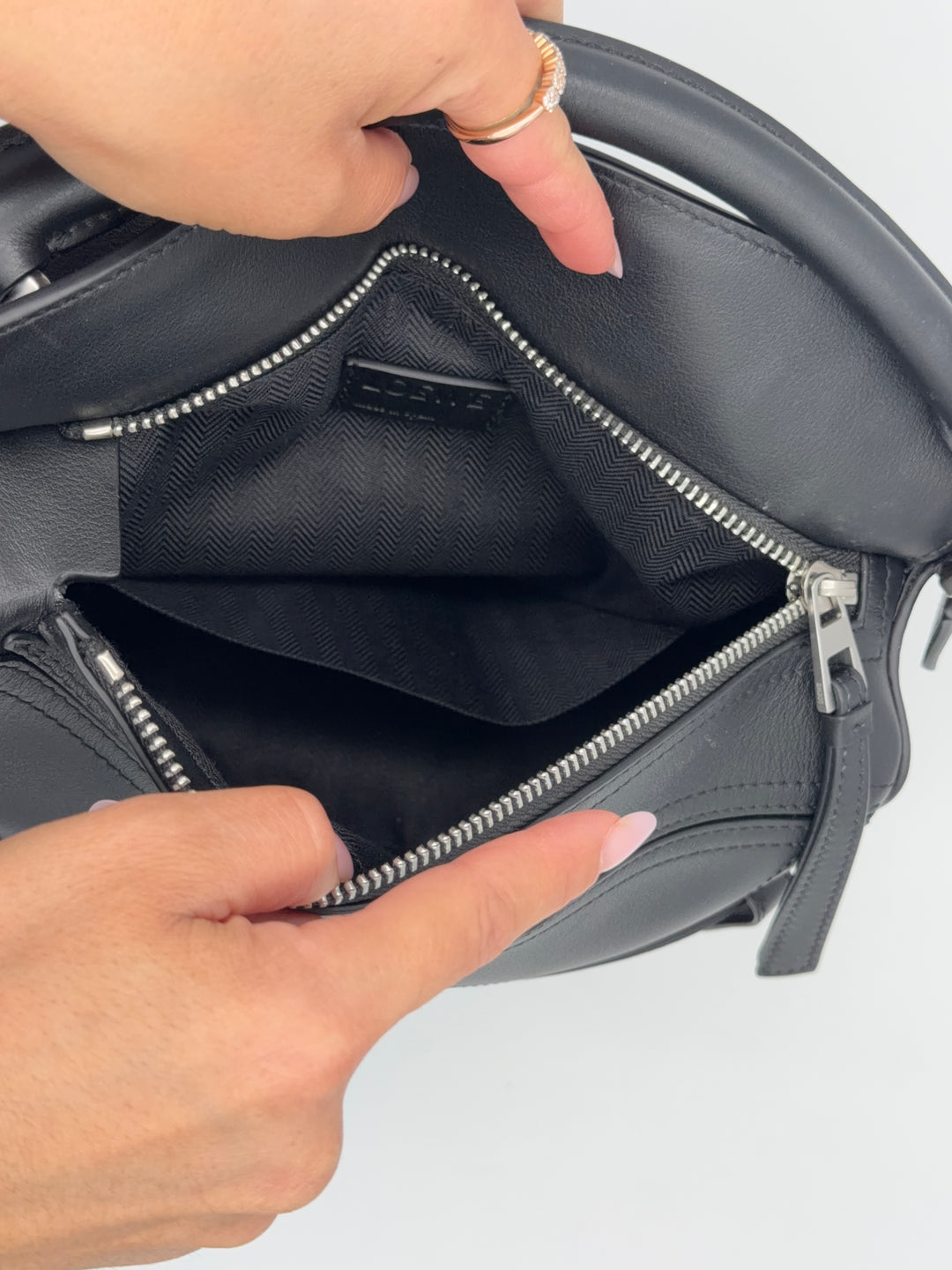 Loewe Small Puzzle Biker Bag