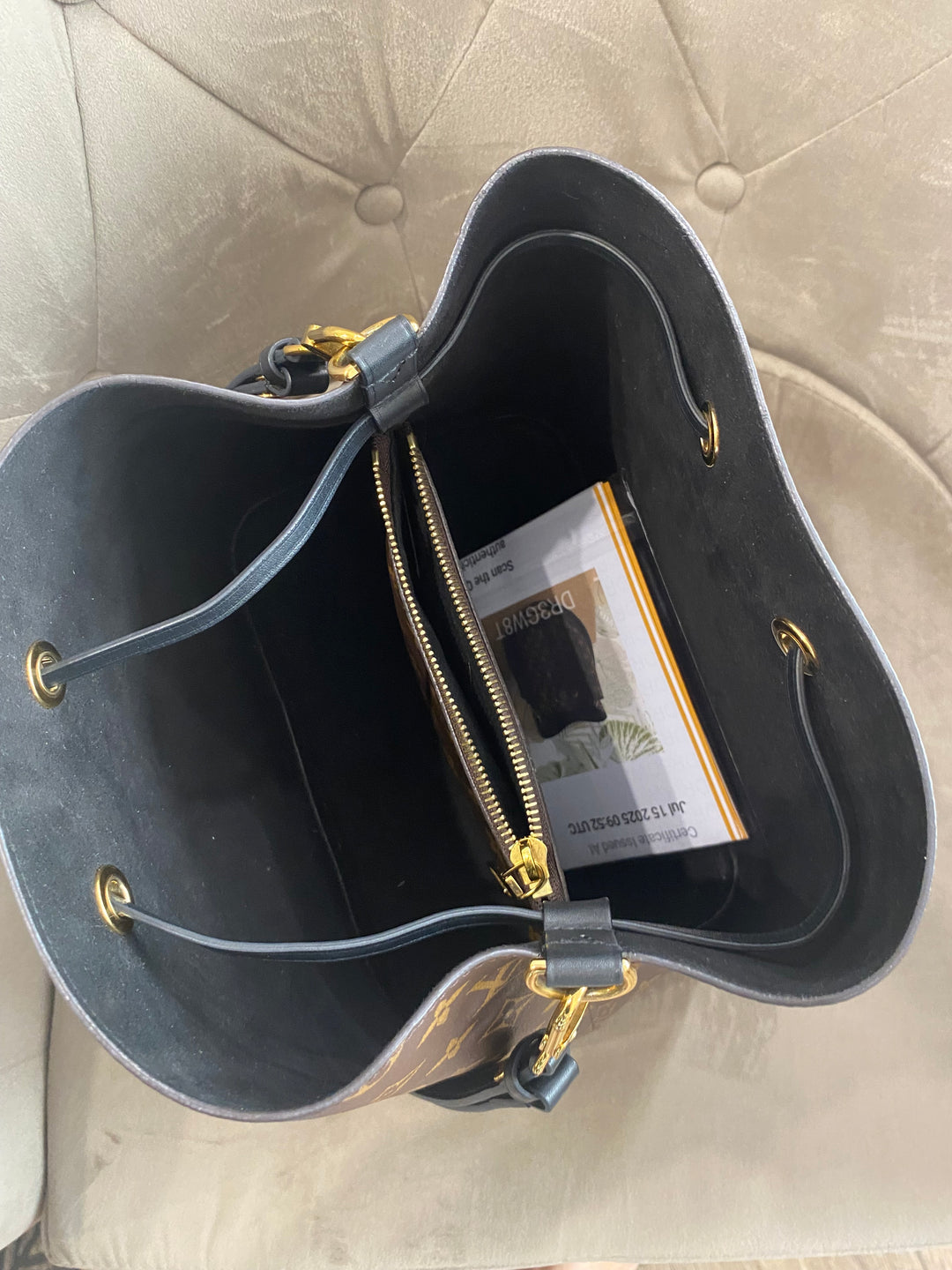 Louis vuitton secchiello Neo Noe