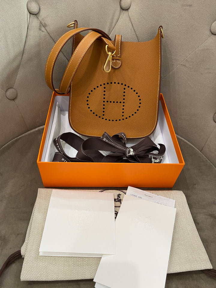 Hermès - Sac Evelyne 16 sellier