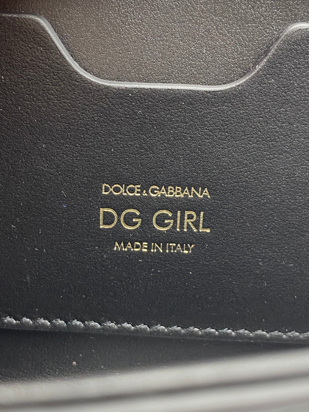 Dolce &amp; Gabbana Leather DG Girls Shoulder Bag