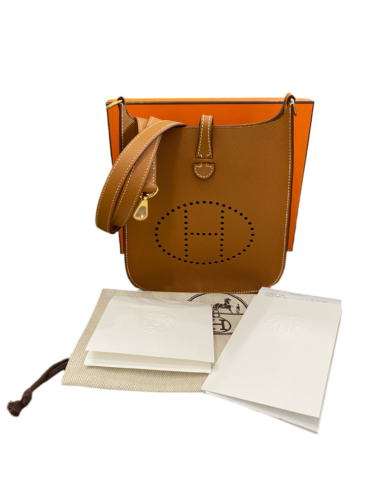 Hermès - Sac Evelyne 16 sellier