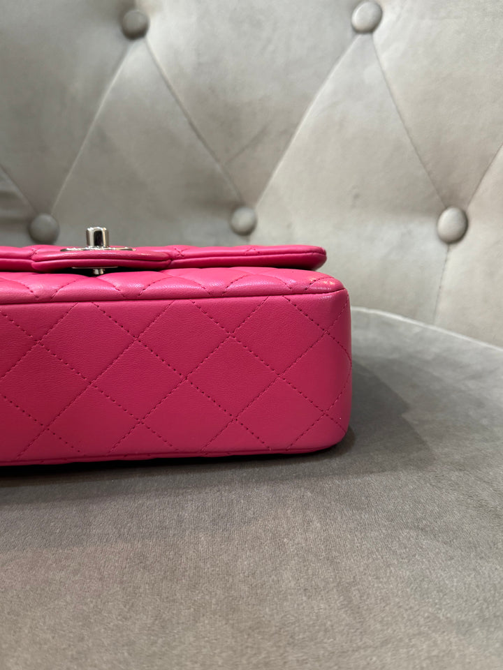 Chanel mini Rectangolare fucsia