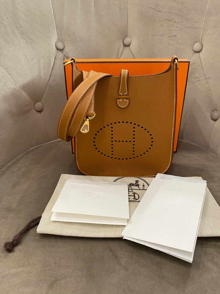 Hermès - Sac Evelyne 16 sellier