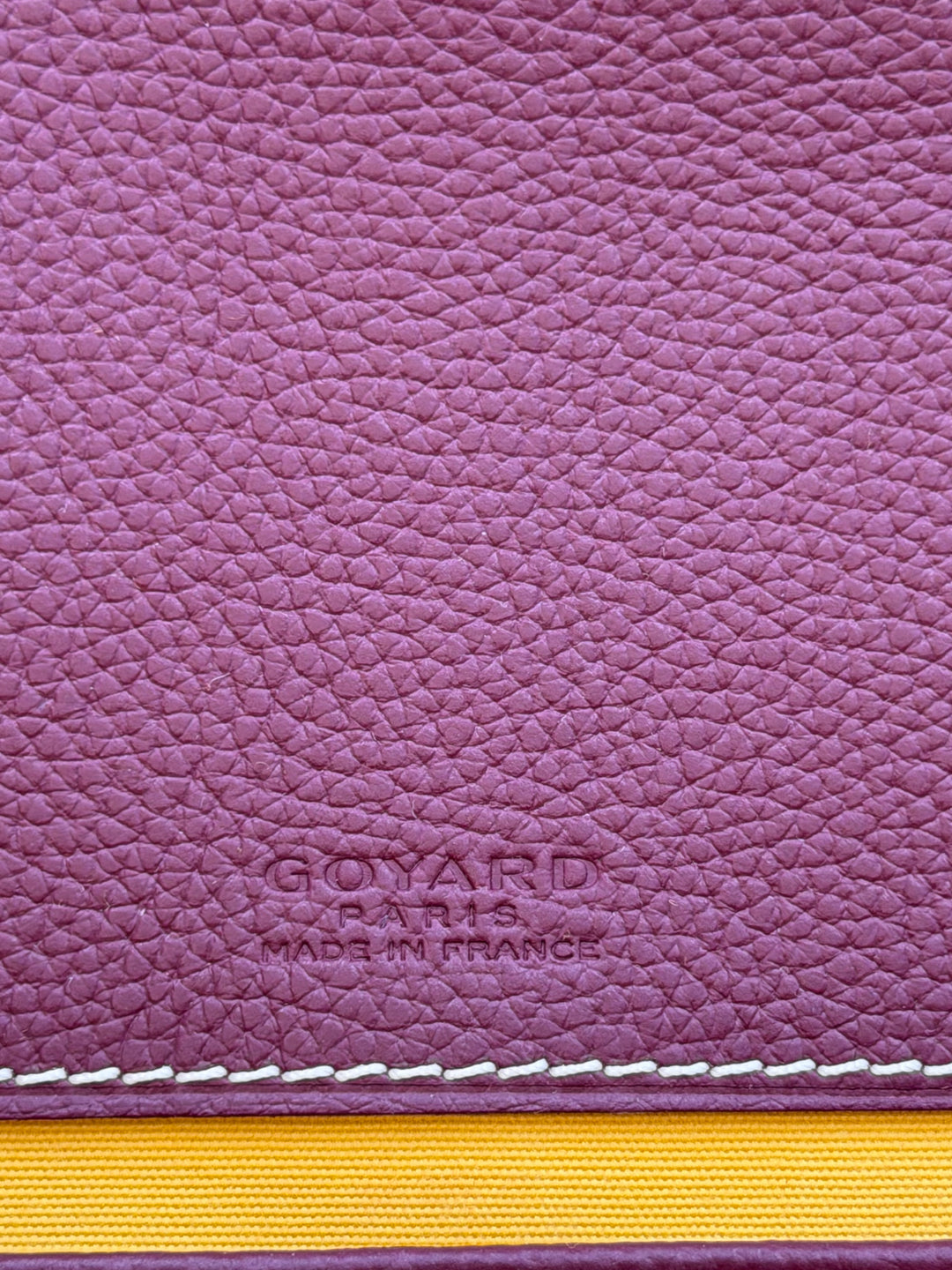 Goyard Belvedere in Tela Goyardine Bordeaux