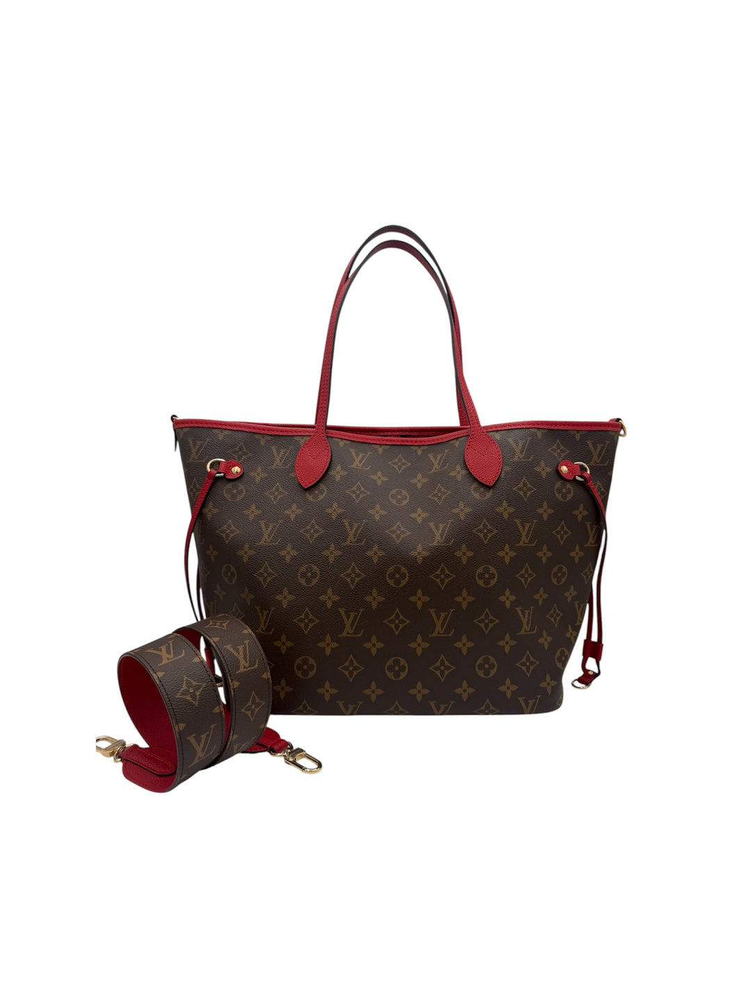 Louis Vuitton Neverfull Bandoulière Inside Out MM